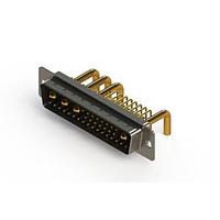 EDAC 629-36W4650-3T1 ຕູ້ຕິດຕໍ່ D-Sub ປະສົມມຸມຂວາ ຕູ້ຕິດຕໍ່ພະລັງງານ Combo D-Sub