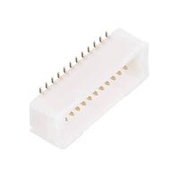 Amphenol Commercial Products G846A24211T4EU ຮູງປລັກສາຍໄຟຟ້າເຂົ້າບອດ 1.0mm Pitch,STR SMT,2x12Pin,G/F,NY9T,T&R W/CAP,LATCH TYPE