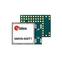 u-blox MAYA-W271-00B ໂມດູນພື້ນຖານໂປຣແກຣມ IW612, 802.11ax+BT+802.15.4, 2 ຂາຂອງອັນເຕນນາ