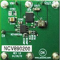 onsemi NV890200PDR2GEVB ຕົວຄວບຄຸມແຮງໂຮງ - ຕົວຄວບຄຸມແຮງສະຫວັດດີງ Auto Buck Switching Reg, 2 A, 2 MHz