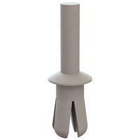 Essentra Components 61PR600000 ປຸດດັດດວງ Push-In Rivet Push Rivet, ຮູ Hole .182, ຄວາມຫນາ Panel .130-.290