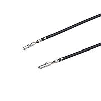 Molex 227903-1112 ພາວແອນສິກນານ CP TERM FEMALE-FEMALE 150mm 0.75sq.mm Lead BK Sn