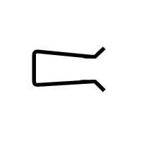 Aavid CLP-212G ຄລິບການອອກຊະນິດສ່ວນປະກອບ, ສະໄຕລ໌ທຣານຊິສຕໍເບີ TO-220/MAX-220/TO-218/MULTIWATT, 0.5mm, 21N