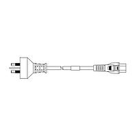 Volex VC-1434-21-180 ສາຍພະລັງ AC 2.5A/250V AUST/NEW Z 6FT (1.8m) ສີດຳ