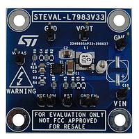 STMicroelectronics STEVAL-L7983V33 ຕົວຄວບຄຸມແຮງໂຕລະຟັດ - ຕົວຄວບຄຸມສະໄວ 3.3 V/0.3 A ຕົວແປ DC/DC ລະດັບລົດລົງຕາມ L7983PU33R