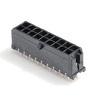 Molex 43045-1824 ຊຣູດເດດ Microfit 3.0 V PTH clip DR Tin 18Ckt