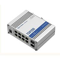 Teltonika TSW200000050 PoE Switches ສະຫນອງອຸດສາຫະກຳທີ່ບໍ່ມີການຈັດການ. 8 x ພອດ Ethernet PoE+, 2 x ພອດ SFP. *ບໍ່ມີ PSU