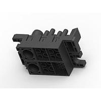 AMP Connectors - TE Connectivity 2212173-1 ຕົວເຊື່ອມພະລັງງານຫນັກ FORGE, ASSY SCKT 0#0 -2#4-0#8-3#12-1#22