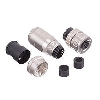 Amphenol CONEC 43-00113 ການເຊື່ອມຕໍ່ M12 ຜູ້ຍິງ SAL-12S-RKC4-S/075