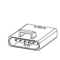 Amphenol Commercial Products FLHP4190 Headers FLH Series - ຕົວເຊື່ອມສາຍສະກຸນ