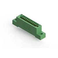 EDAC 345-012-523-104 With Flanges .100" (2.54mm) Pitch Card Edge Connector