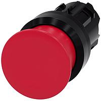 SIEMENS A6X30136559 ປຸ່ມກົດຮູບເຫຼັກເຫຼັກ MUSHROOM PUSHBUTTON. 30MM. ແດງ