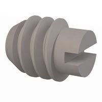 Essentra Components 010632S012 ຊຸດສກຣູ Set Screw, ຫົວສະລອດ, ກະດູກ #6-32, ຄວາມຍາວ 1/8