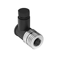 Banner Engineering BFW-M12F4A-6X M12 ຕົວເຊື່ອມຕໍ່ສາຍໄຟພາກສະໜາມ ສາຍໄຟພາກສະໜາມ: M12; 4-pin ມຸມຂວາ ຕົວເມຍ; 22 AWG ຊ່ວງສາຍໄຟ 4-6 ມມ; ຂົ້ວຕໍ່ແບບສະກູ; ຕົວເຄື່ອງສີດຳ PA+GF; ແກນເຊື່ອມຕໍ່ໂລຫະປະສົມອາລູມີນຽມ