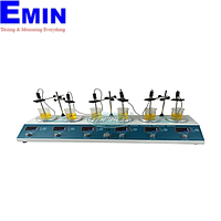 Zenith Lab HJ-6D ເຄື່ອງປັ່ນຄວາມຮ້ອນແມ່ເຫຼັກຫົກໃນຫນຶ່ງ (4/6x25W)