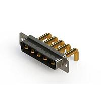 EDAC 629-5W5-250-4N1 ຕູ້ຕິດຕໍ່ D-Sub ປະສົມມຸມຂວາ ຕູ້ຕິດຕໍ່ພະລັງງານ Combo D-Sub