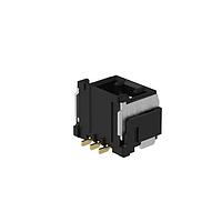 Molex 213225-0311 ຮອດເດີແລະຮ້ອງສາຍ CLIK-MATE1.5 SRVT SMT AU 0.1 3P BK