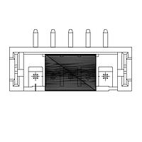 Adam Tech 2SH-C-04-TS-SMT-PP-T/R ຫົວກາງການເຊື່ອມຕໍ່ປິດ 2.00MM SMT ເທັບແລະລົດມືດມີ Pick & Place