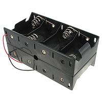 Eagle Plastic Devices 12BH181A-GR ຖານຖ້ວມແບດເຕີຣີ 8 D ພ້ອມສາຍສູງ 6" LDS