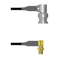 Amphenol Custom Cable Q-0E02R0008096i ສາຍສັນຍານ RF BNC-RP/SMA-RJB RG58 96I