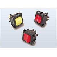 Carling Technologies LRGSCK611-R-L-B-A/125N ມິນິເຈີ DPST 15A 250V Rocker