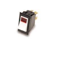 Carling Technologies TIGK54-1S-RD-B ສະຫນັບສະຫນູນ Rocker TIGK541SRDB