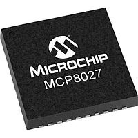Microchip Technology MCP8027T-H/Q9X High Side Low Side 40V 3-Phase Gate Driver with Integrated Buck Regulator