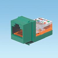 Panduit NK5E88MGRY Modular NK Cat5e leadfram jk module - ສີຂຽວ