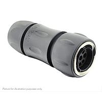 Eaton Souriau-Sunbank UTGX6JC148P ປລັກສະບັບປລັກ, ມີກະແຈບເຄື່ອງສົດສາຍ, ສໍາລັບ 8 ຂໍ້ຕິດຊາຍຜູ້ຊາຍ, IP68/69K