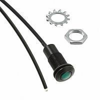 VCC FLXR1GTP12 ເສັ້ນໄຟແບບຍືນຍົງ RUGGED FLX LIGHTPIPE BLK FINISH 12" GRN