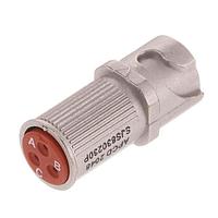 Amphenol PCD SJS830231P ຕົວເຊື່ອມ SJS 3P SZ22 Rcpt WC ເຫຼັ້ມເຫຼັກ