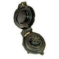 Bulgin PX0713 ຝາປິດສະຫນອງດ້ວຍລູກສົ້ມ ຕິດຕັ້ງຢູ່ດ້ານຫນ້າແຜ່ນ