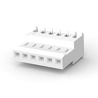 AMP Connectors - TE Connectivity 3-640621-6 ຮູງຮັບ Receptacle FEED THRU ບໍ່ມີ TAB 6P ຂາວ ບ່ອນທິນ 24 AWG
