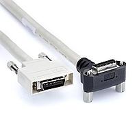3M Electronic Solutions Division 1MF26-L57700C100 ສາຍສະແກນ Shrunk Delta Ribbon 26P STRAIGHT MDR TO R/A CABLE UP SDR 1M
