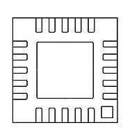 pSemi PE4314B-Z ດິຈິຕອນ ສເຕັບ ອັດຕິນູເວຍ ເຂັດສີຂຽວ 20 ຂາ 4x4 QFN