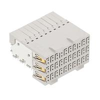 AMP Connectors - TE Connectivity 1469081-1 ປຸ່ມຮັບ HMZD 3PR RECEPTACLE