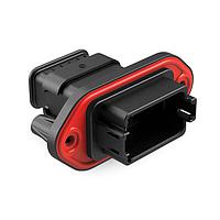 Amphenol SINE Systems AT04-12PB-PM15 ປະຕູຮັບ 12 ຕຳແໜ່ງ, ປະຕູຮັບ, ກວດຕິດພານເນວ, ກະແຈ B, ການກວດຕິດດ້ວຍຕົວເອງ, ການປ້ອງກັນແຮງດຶງ