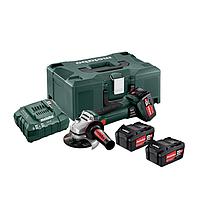 METABO W 18 LTX 125 QUICK SET ເຄື່ອງຕັດມຸມໄຮ້ສາຍ (18V 3x4Ah Li-ion)