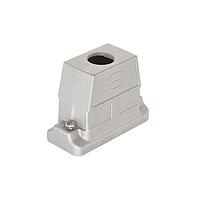 HARTING 19398160446 Hoods Han 16 HP ການເຂົ້າຕົວເຄື່ອງ EMC ເຊິ່ງຕົວເຂົ້າດ້ານບູດ, M25