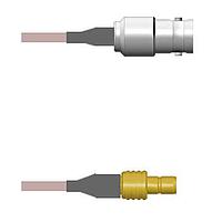 Amphenol Custom Cable Q-0203J0001072i ສາຍສັ້ນ RF BNC-SJ/SMB-SJ G178 72I