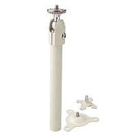 Panavise 883-09W ຂາຍກັບ CCTV DUAL OPT 9"KNOB SET SCREW ADJ ສີຂາວ