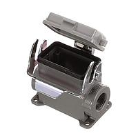 AMP Connectors - TE Connectivity T1660103225-000 ຝາກັບ Hood 94MM L 74MM 57MM W 2xM25 ຂ້າງ