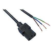 Qualtek Electronics 315013-001 ສາຍພະລັງງານບໍ່ມີປລັກ 3C POWER CORD C-13