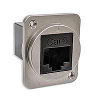 Switchcraft EHRJ45D6 ກອງຮັບສະຫນອງ Modular RJ45 CAT6 Diecast