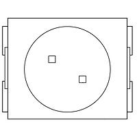 VCC CMD67-21SRC-100 ເດຍສີແດງ LED ເປັນສີເດັດ ນ້ຳສະອາດ