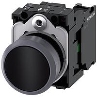 SIEMENS A6X30143201 ສະຫຼຸບສະຫຼຸບມາດຕະຖານ ປຸ່ມກົດ. ສີດຳ