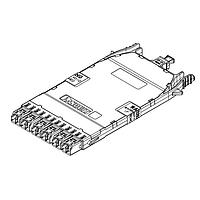Panduit FHCZA-12-10AS ອາເດັບເຕີ HD Flex Cassette; 1 MPO ເປັນ 6 duplex LC;