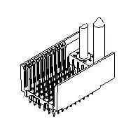 Molex 75196-9002 ຕໍ່ຕໍ່ຄວາມໄວສູງ / ຕໍ່ຕໍ່ຮູບແບບມົດູເລ VHDM Lite 6R 10C Shi eld End BP 6.25mm LF