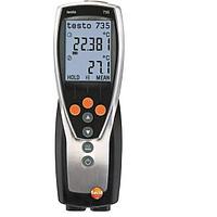 TESTO 735-1 Máy đo nhiệt độ 3 kênh Testo 735-1 (0560 7351, -200 ~ +1760 °C, IP65) (-200 ~ +1760 °C, IP65)