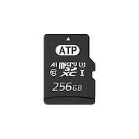 ATP Electronics AF256GUD4-BBAXM ບັດ MicroSD ອຸນຫະພູມການຄ້າ TLC microSD